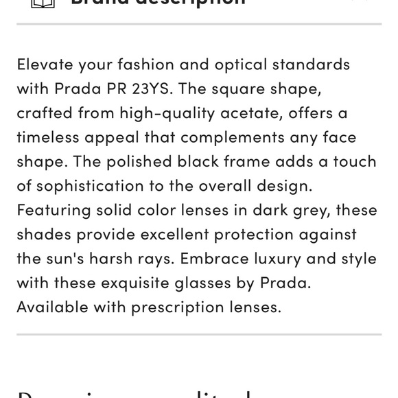 Prada Sunglasses 23YS - Picture 7 of 9